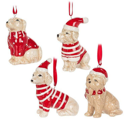 Dog in Sweater Ornament - Treasures of my HeART