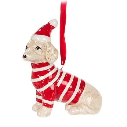 Dog in Sweater Ornament - Treasures of my HeART