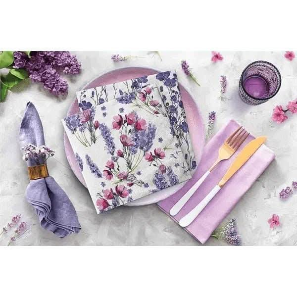 Luncheon Fragrant Lavender Napkins Treasures of my HeART