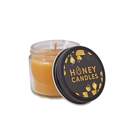 Natural Beeswax Candle Jar Treasures of my HeART