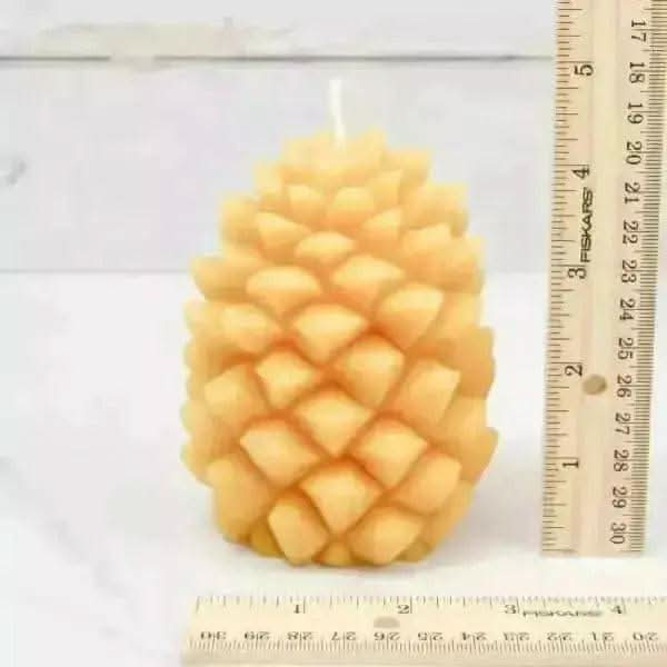 Natural Beeswax Ponderosa Pine Cone Candle Treasures of my HeART