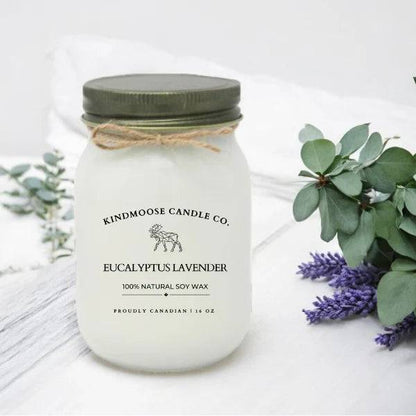 Eucalyptus Lavender Soy Candle - Treasures of my HeART