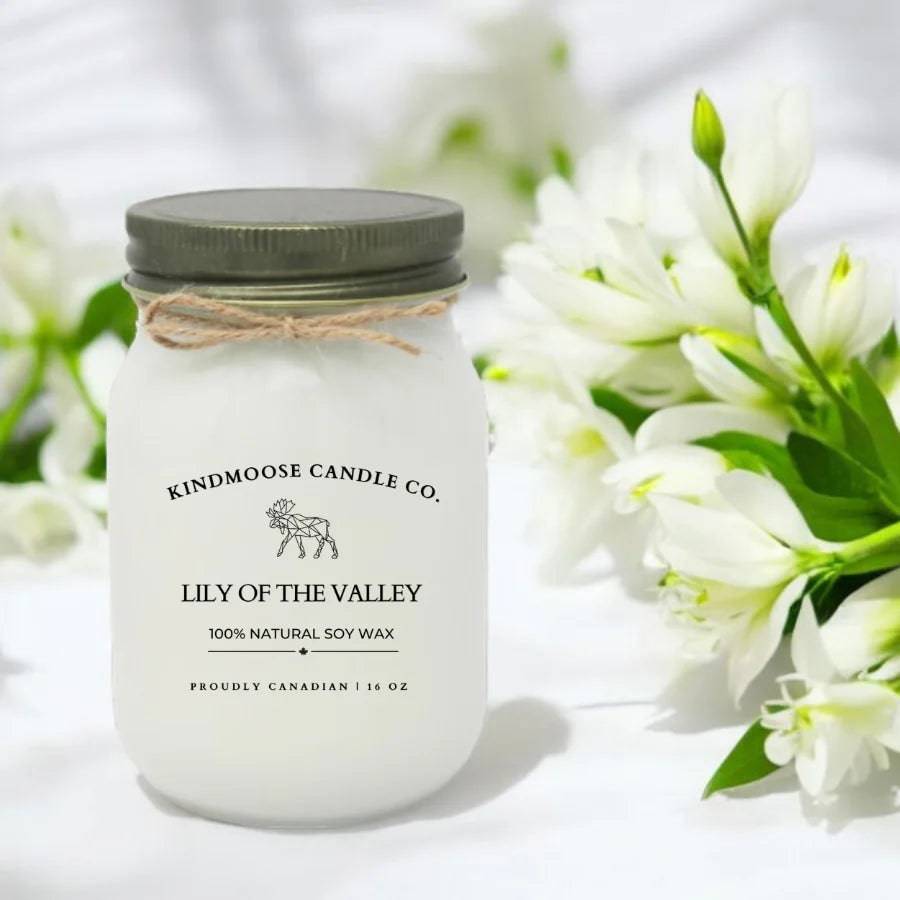 Lily of the Valley Soy Candle - Treasures of my HeART