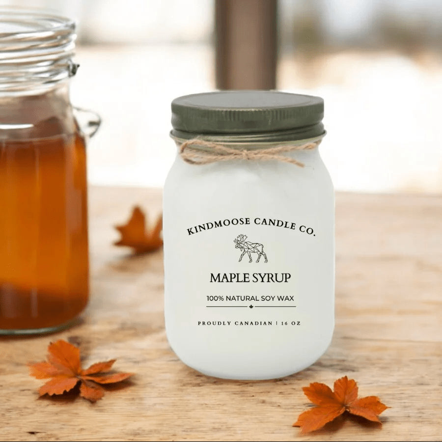 Maple Syrup Soy Candle - Treasures of my HeART