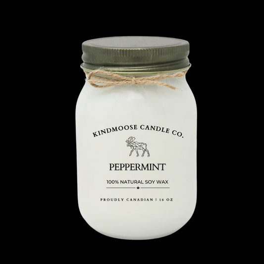 Peppermint Soy Candle - Treasures of my HeART