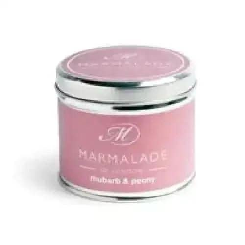 Rhubarb And Peony Medium Tin Candle Treasures of my HeART