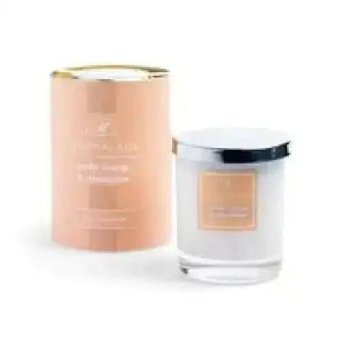 Seville Orange And Clementine Large Glass Candle - Treasures of my HeART