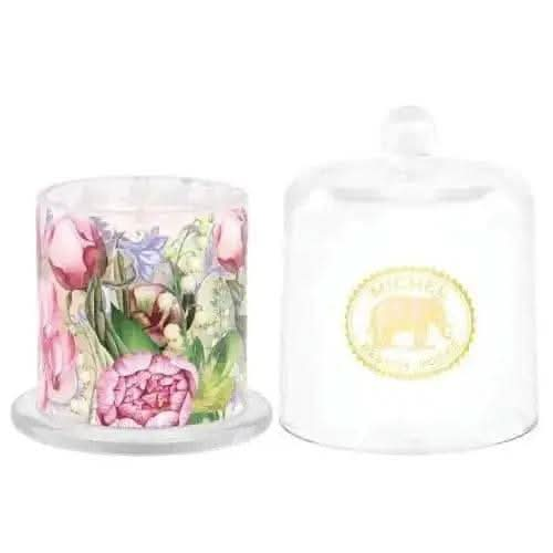 Porcelain Peony Cloche Candle Treasures of my HeART