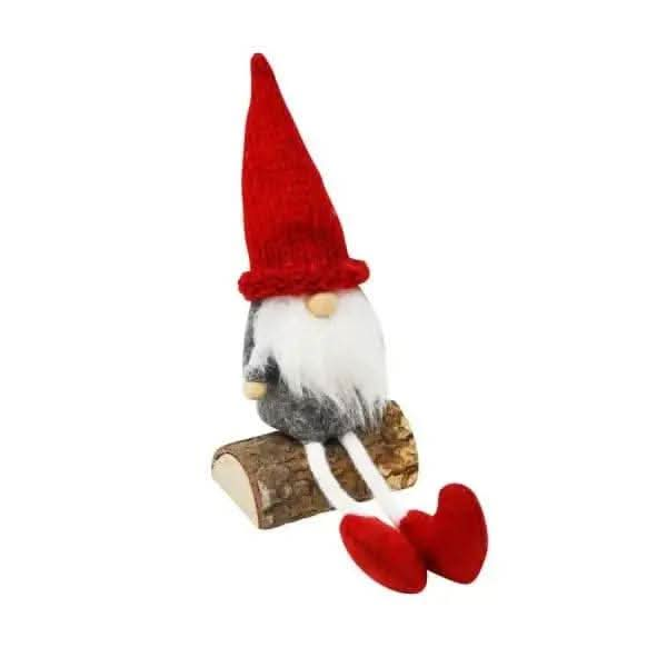 Gnome Sitting On a Log Treasures of my HeART