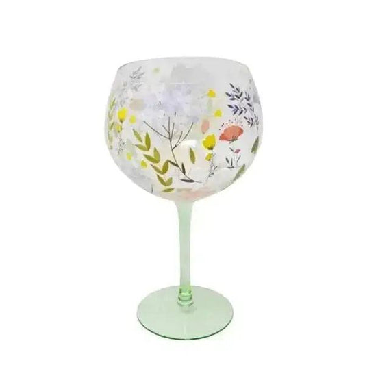 Standed Glass Primrose Wine Glass - Treasures of my HeART