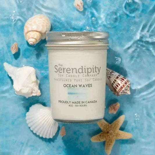 Ocean Waves Soy Candles - Treasures of my HeART