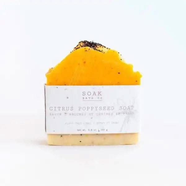 Citrus Poppyseed Soap Bar Treasures of my HeART