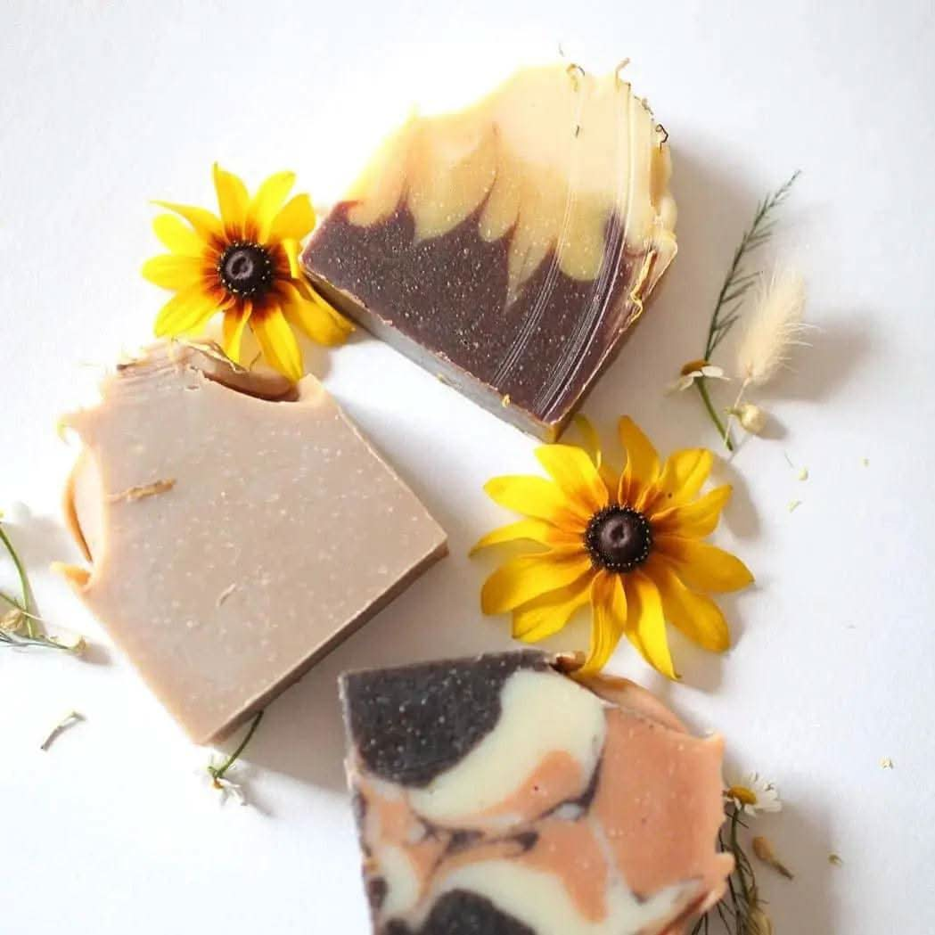 Sunflower Fields Soap Bar Treasures of my HeART