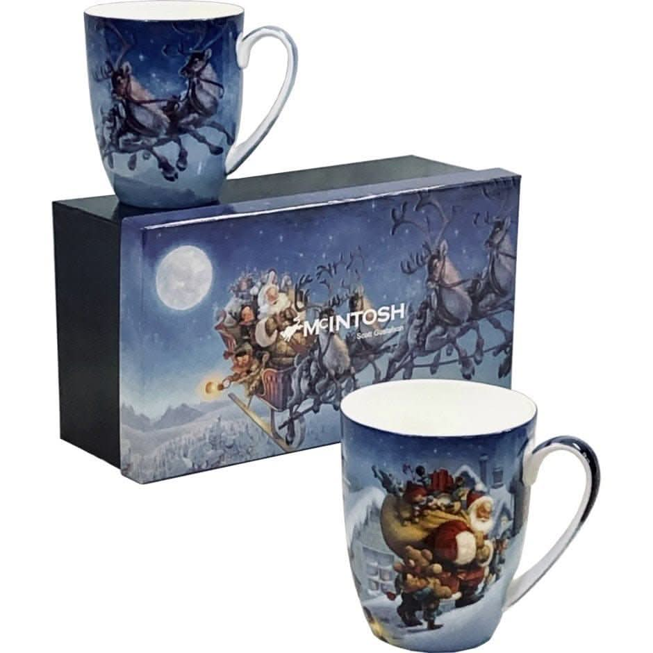 Santa Clause Mug Set Treasures of my HeART