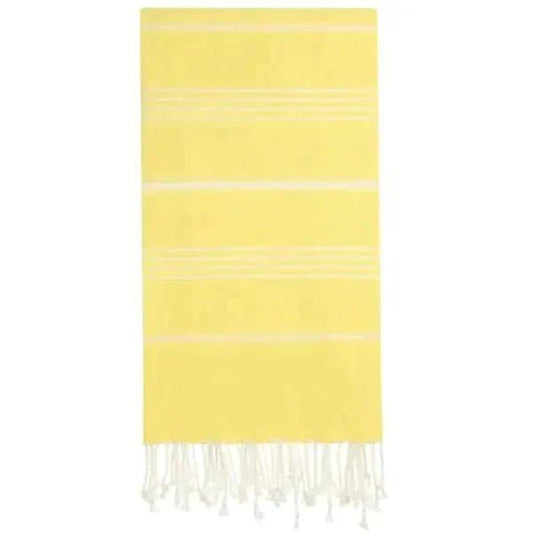 Lina Peshtemal Beach Towel Yellow - Treasures of my HeART